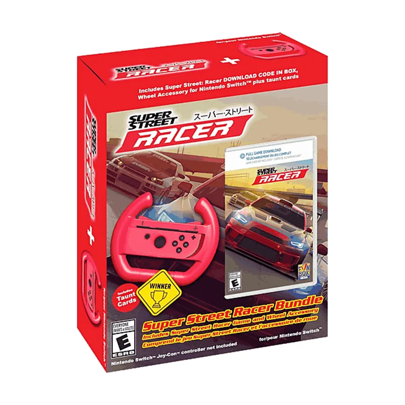 Contact Nintendo Switch Super Street Racer volante Código descarga