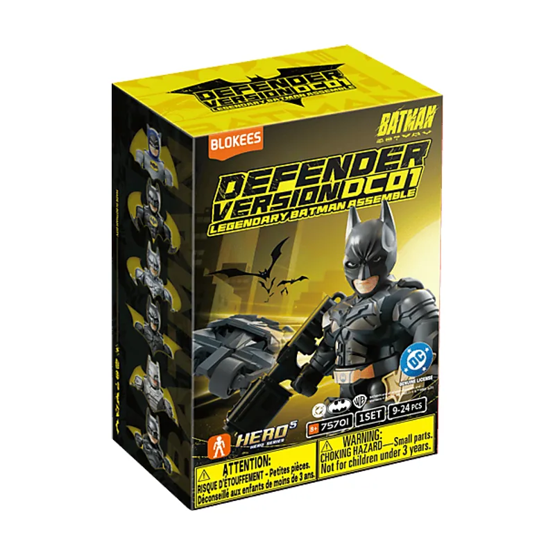 Magicbox Figura Caja Sorpresa Defender Batman DC01 Made in Gotham City