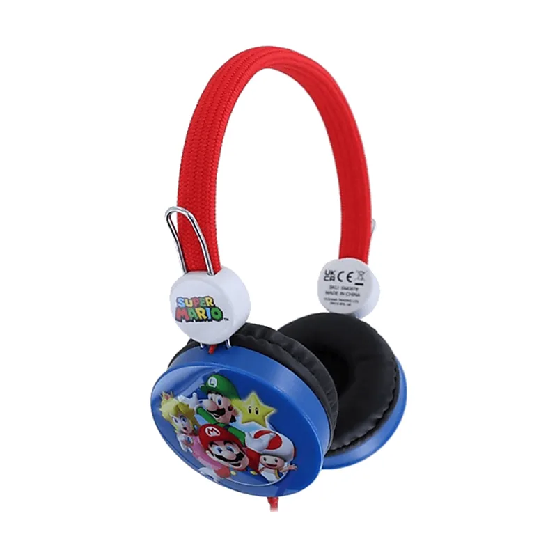 FR-TEC Auriculares infantiles Super Mario Kids Headphones