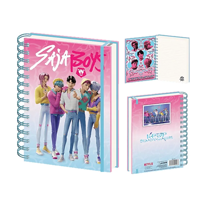 Pyramid Libreta K-Pop Demon Hunters Saja Boys