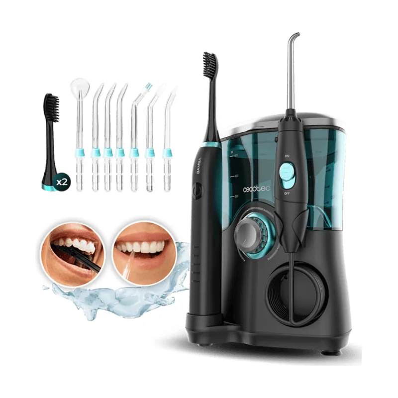 Cecotec Centro de higiene dental ToothCare Jet Clean Elite