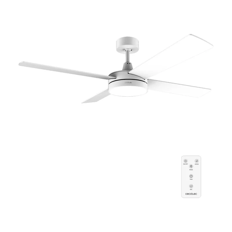 Cecotec Ventilador de techo EnergySilence Aero 5200 White Line Expert
