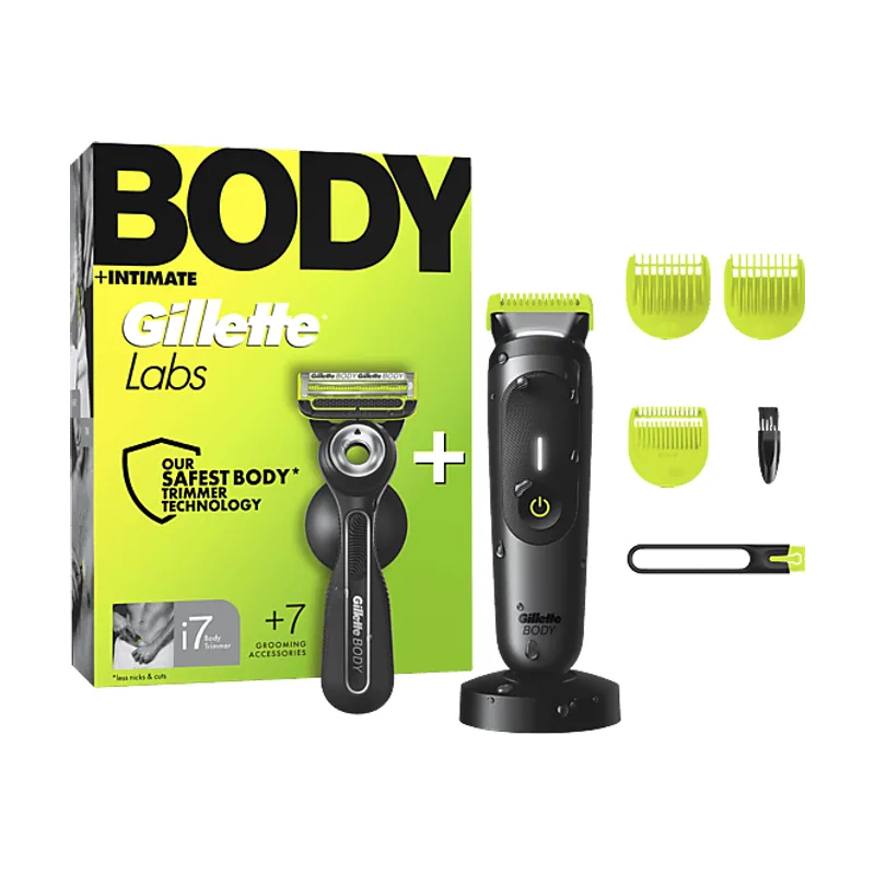 Gillette Afeitadora corporal Labs i7 Body + Intimate