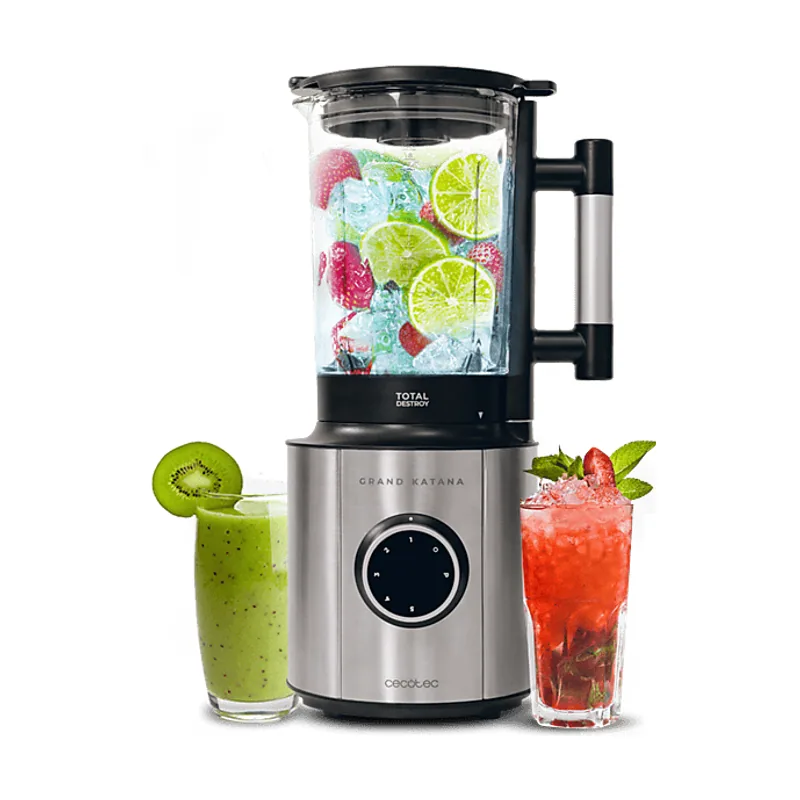 Cecotec Batidora de vaso Grand Katana 2700MAX Total Destroy B