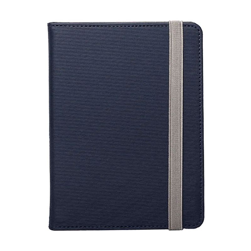 Funda eBook - Silver HT, Para 6", Universal, Cierre de seguridad, Wave, Azul oscuro