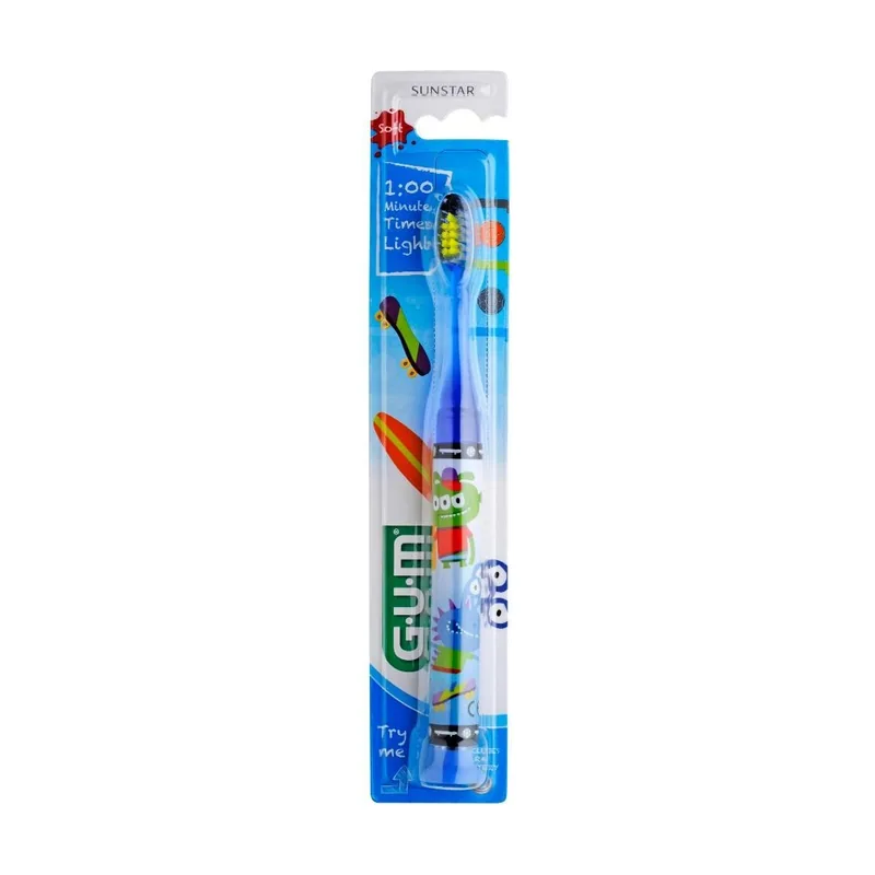 Sunstar Gum Junior Light Up 6+ Soft Cepillo Dental Con Luz