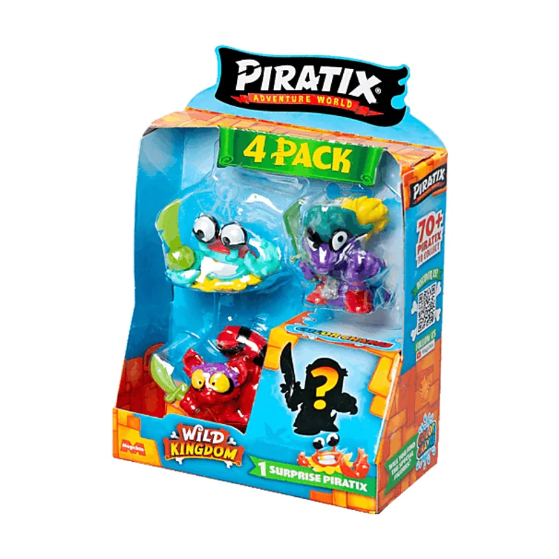 Magicbox Figura Wild Kingdom Four Pack Piratix