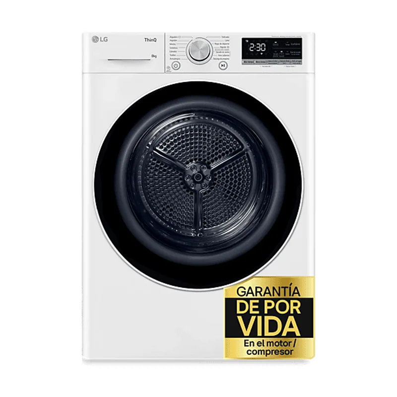 LG Secadora bomba de calor RH80V9AV4N