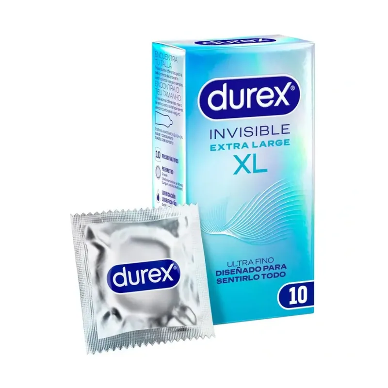 Reckitt Benck HC Durex Invisible Xl 10 Preservativos