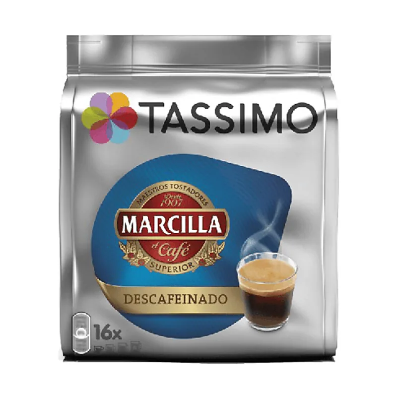 Tassimo Cápsulas monodosis Marcilla Descafeinado