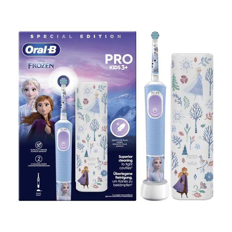 Procter & Gamble Oral-b Cepillo Recargable Pro Kids Box Frozen + Estuche