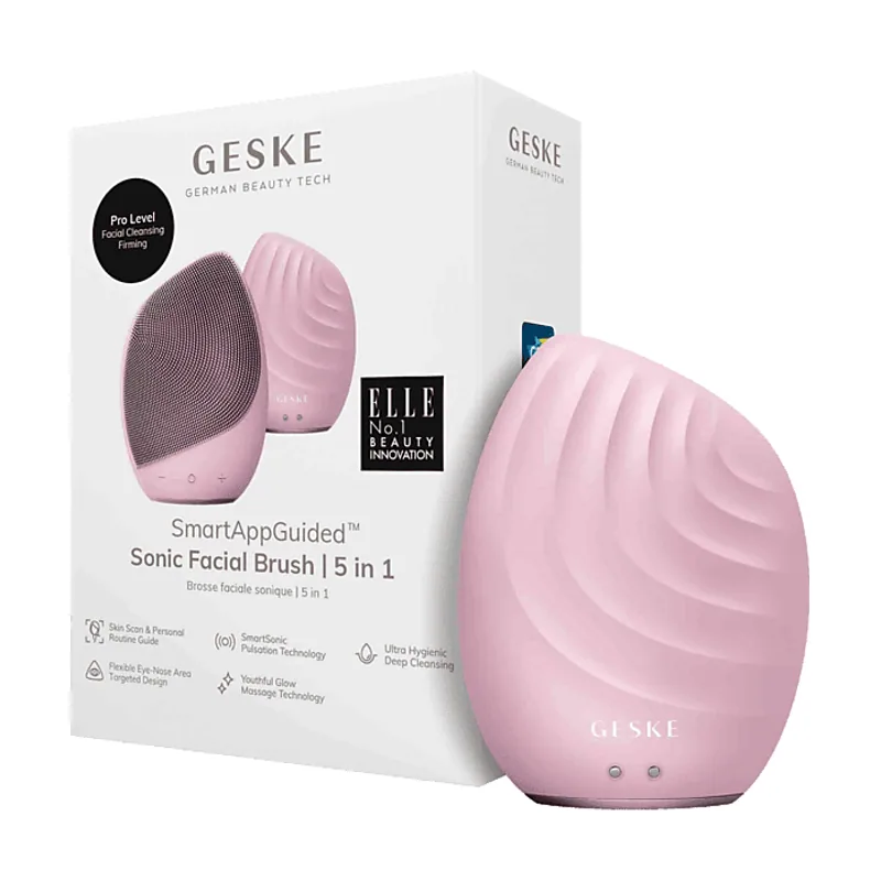 Geske Limpiador facial Sonic Facial Brush 5 en 1