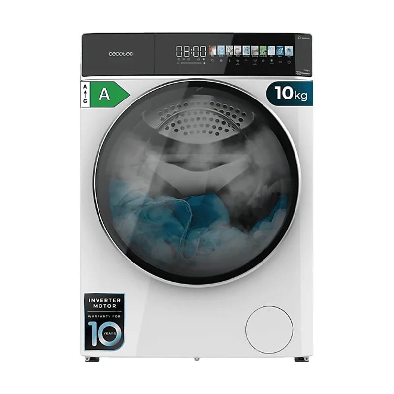 Cecotec Lavadora carga frontal Bolero DressCode 10900 Autodose Inverter FullColor A
