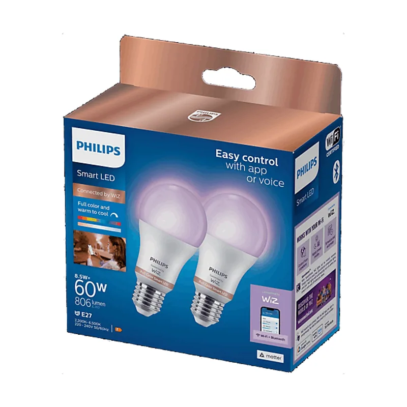 Philips Bombilla inteligente-Philips SmartLighting Led E27