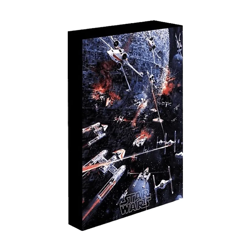 Sherwood Cuadro con luz Star Wars Death Assault