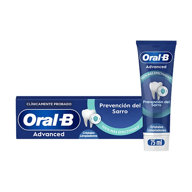 Oral-B Pasta de dientes dentífrica Advanced Prevención del sarro