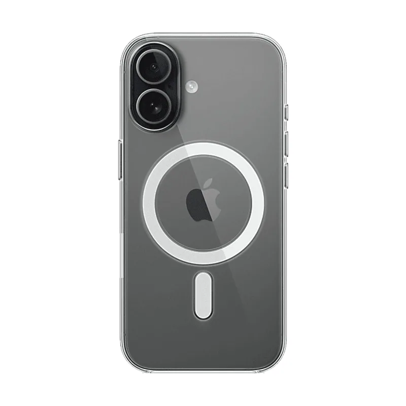 Apple Funda transparente Clear Case con MagSafe