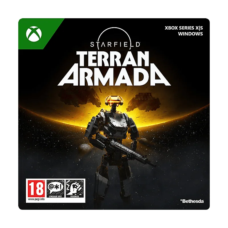 Microsoft Xbox Series X S & Windows PC Starfield Terran Armada Código descarga