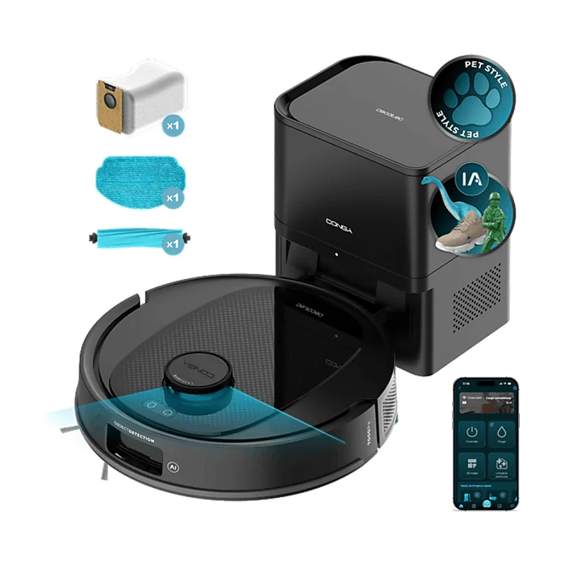 Cecotec Robot friegasuelos Conga Y80