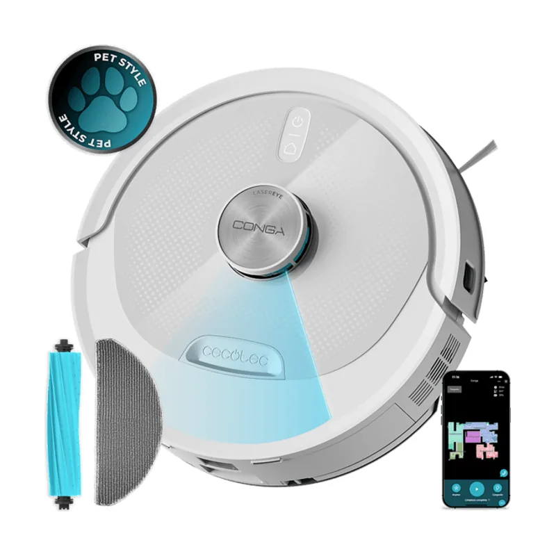 Cecotec Conga M80 Pearl con navegación láser