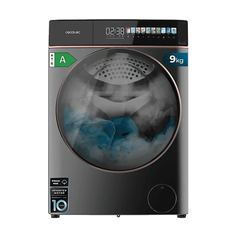 Cecotec Lavadora carga frontal Bolero DressCode 9900 Inverter FullColor