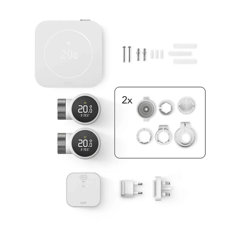 tado Termostato Cableado X 2ª gen. Kit de Inicio Multiespacio