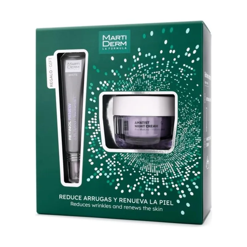 Martiderm Navidad Retinol Renew + Amatist Night