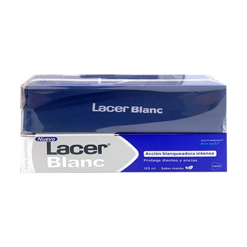 Lacer Blanc Pasta de Dientes Menta 125ml + Estuche de Regalo