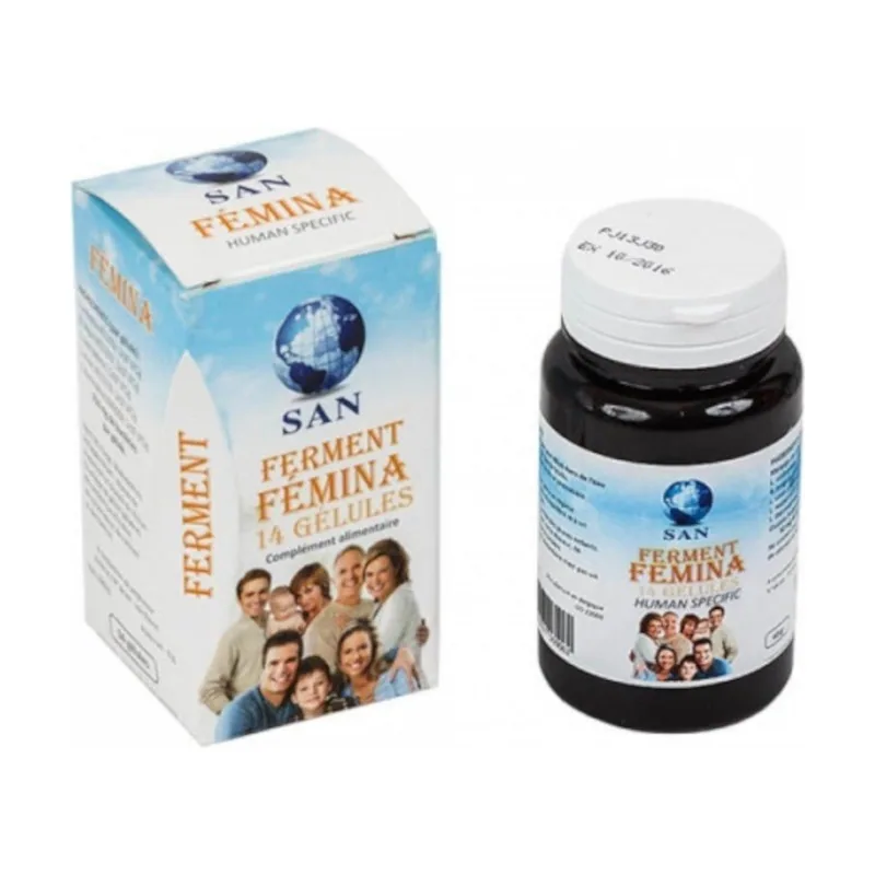 Probioticos San Ferment Femina 14 Cápsulas