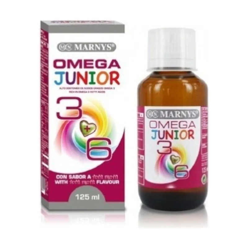Marnys Omega 3 y 6 Junior Jarabe 125 ml