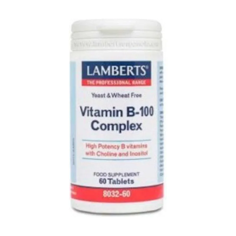 Lamberts Vitamina B-100 Complex 60 Cápsulas