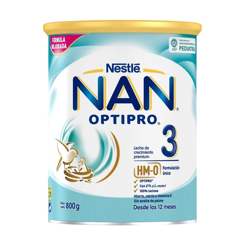 NAN Nestlé NAN OPTIPRO 3 Leche de Crecimiento para Lactantes