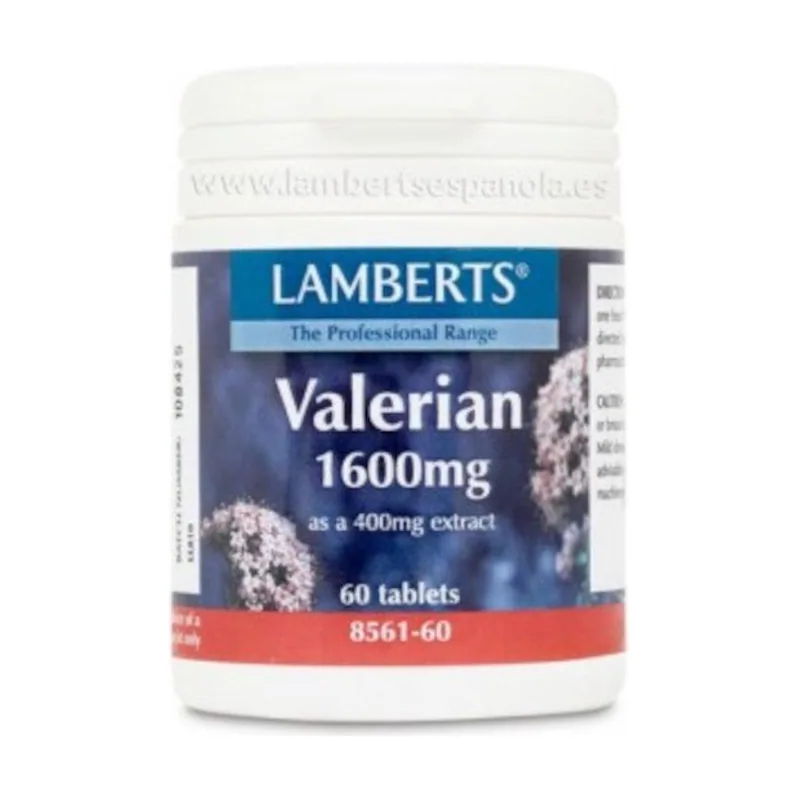 Lamberts Valeriana 1600 mg 60 Comprimidos