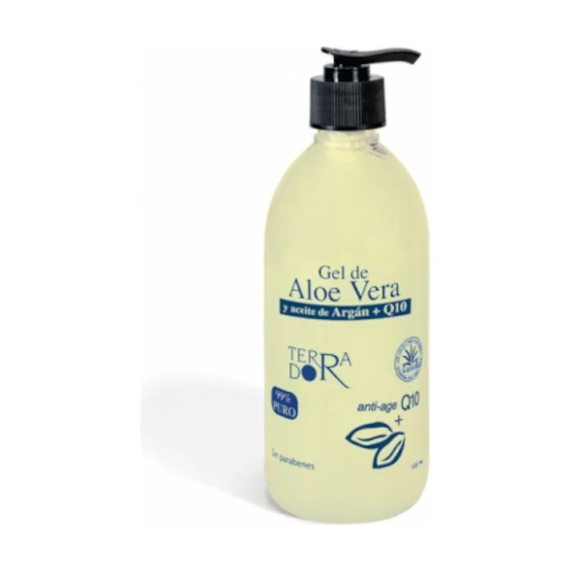 Derbos Gel Aloe Vera con Argán y Q10 500 ml