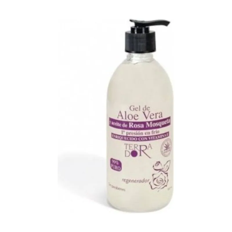 Derbos Gel Aloe Vera y Rosa Mosqueta 500 ml