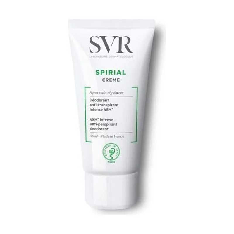 SVR Spirial Creme Desodorante Antitranspirante Intenso 48 h 50 ml