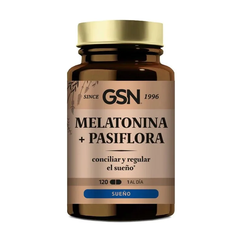 Gsn Melatonina Complex + Pasiflora 120 Comprimidos