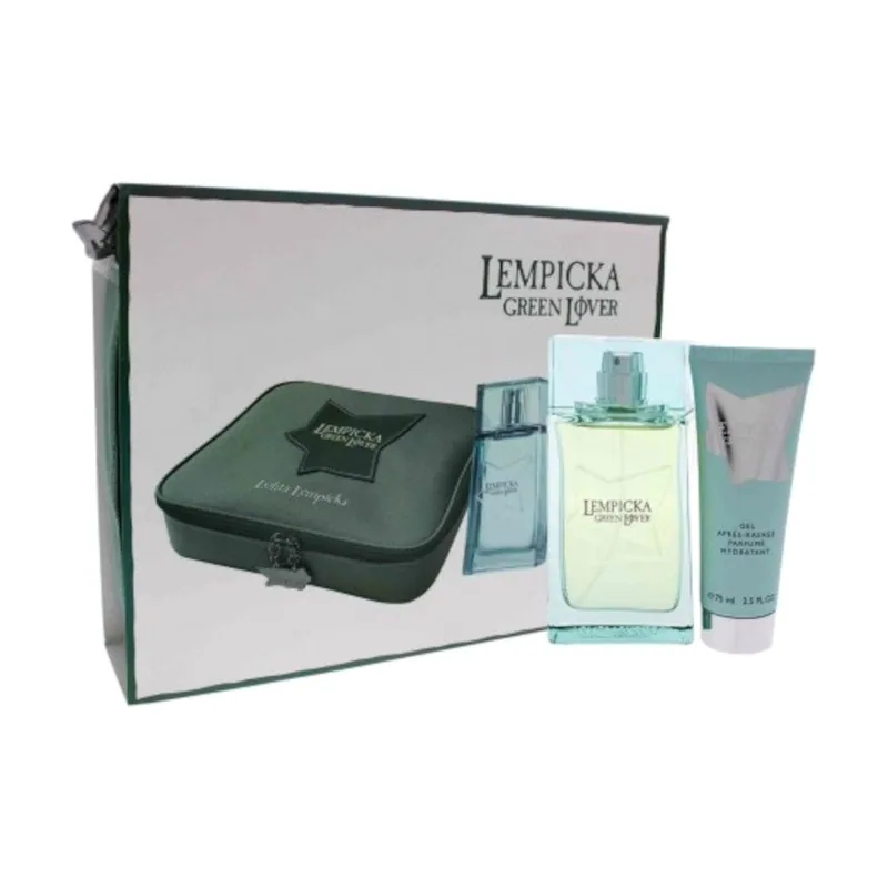 Lolita Lempicka Set Green Lover Eau de Toilette para Hombre + Loción After Shave 1