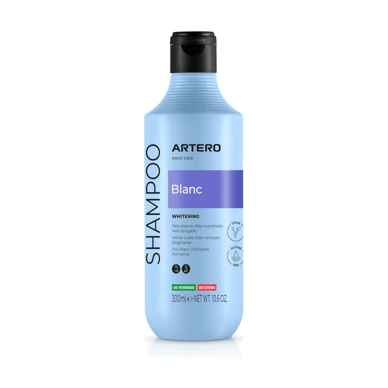 Artero Blanc Champú para pelo blanco para perros y gatos