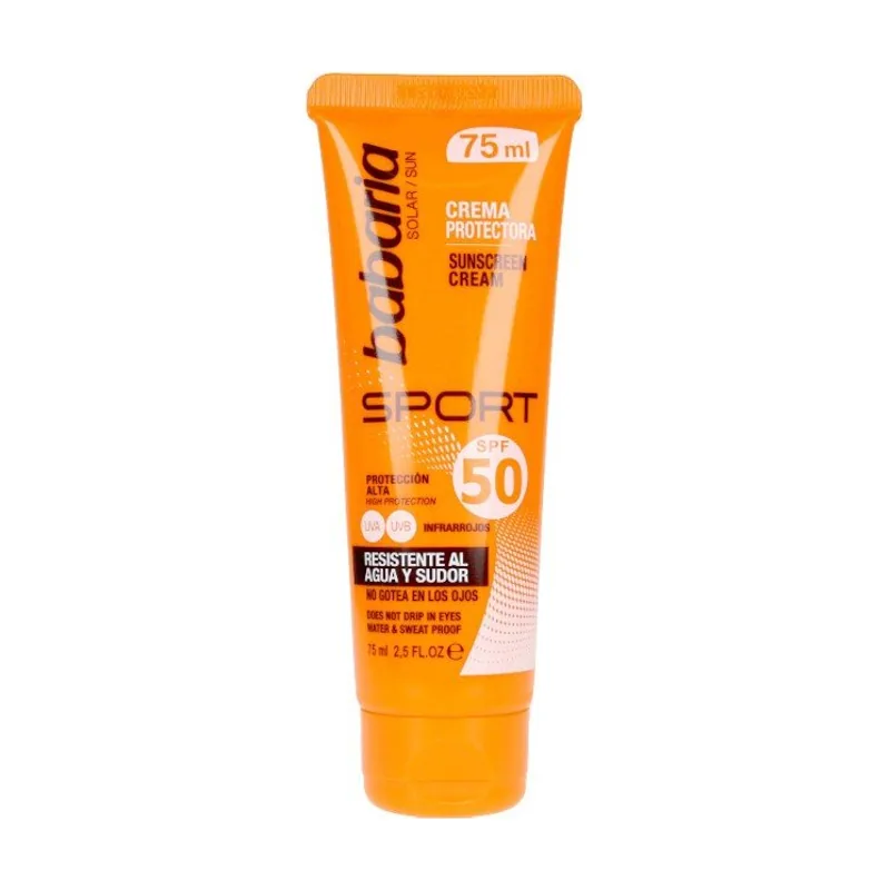 Babaria Solar Sport Crema Solar Waterproof Spf50 75 ml