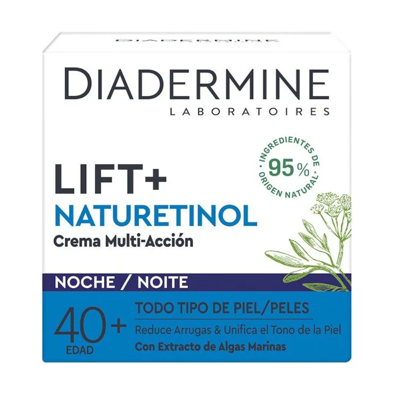 Diadermine Lift+ Naturetinol Crema Facial Multiacción Noche 50 ml
