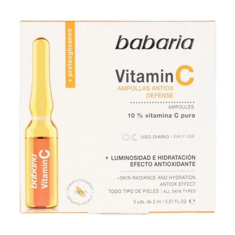 Babaria Vitamin C Antiox Defense Ampollas 5 X 2 ml
