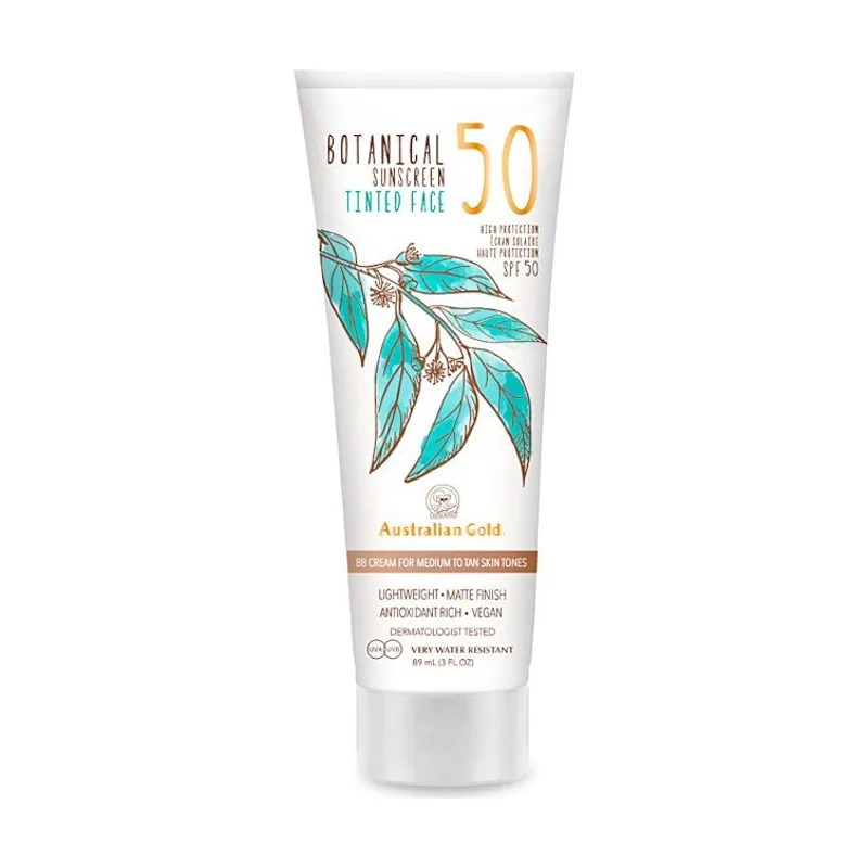 Australian Gold Botanical Spf50 Tinted Face Medium-Tan