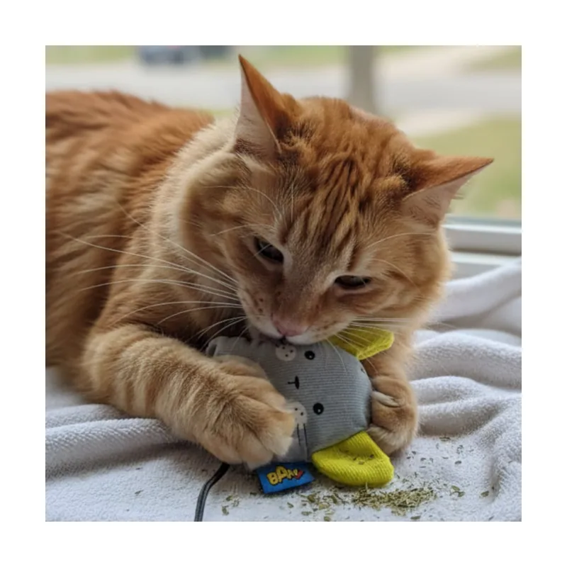 Bam! Peluche de Ratón con Catnip para gatos