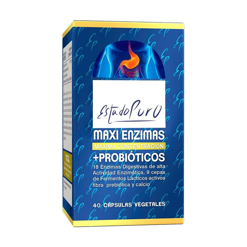 Tongil Estado Puro Maxi Enzimas Con Probioticos 40 Vcaps