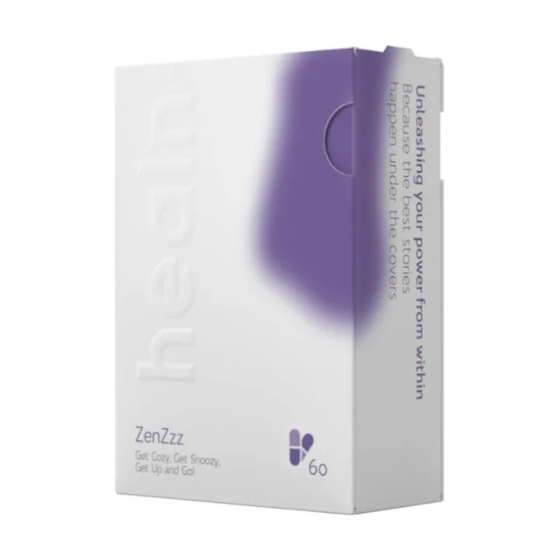 Healn ZenZzz Vitaminas Sueño Profundo y Reparador 60 Cápsulas