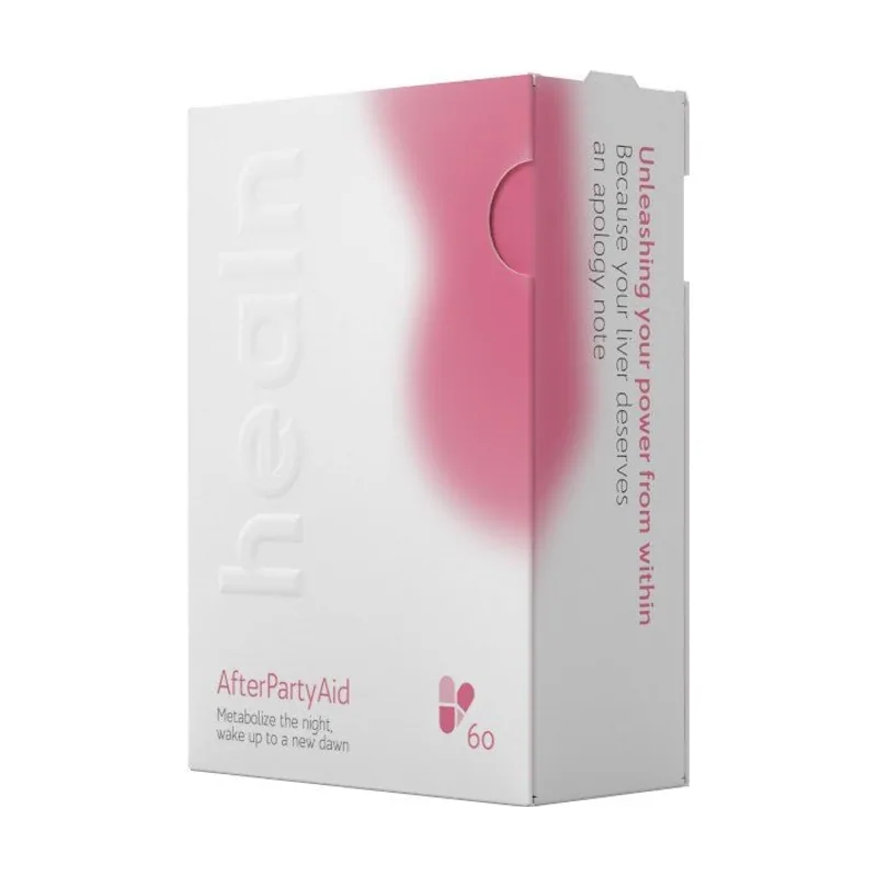 Healn AfterPartyAid Multivitamínico Anti Resaca 60 Cápsulas