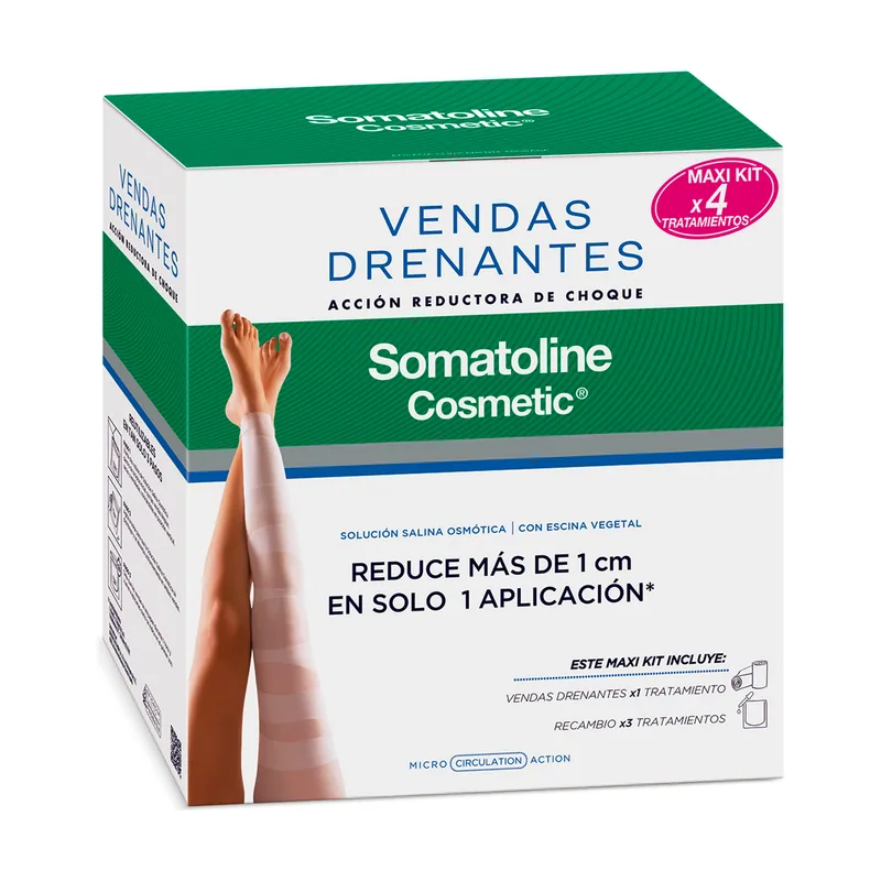 DC Pharm Somatoline Vendas Drenantes Reductoras Maxi Kit