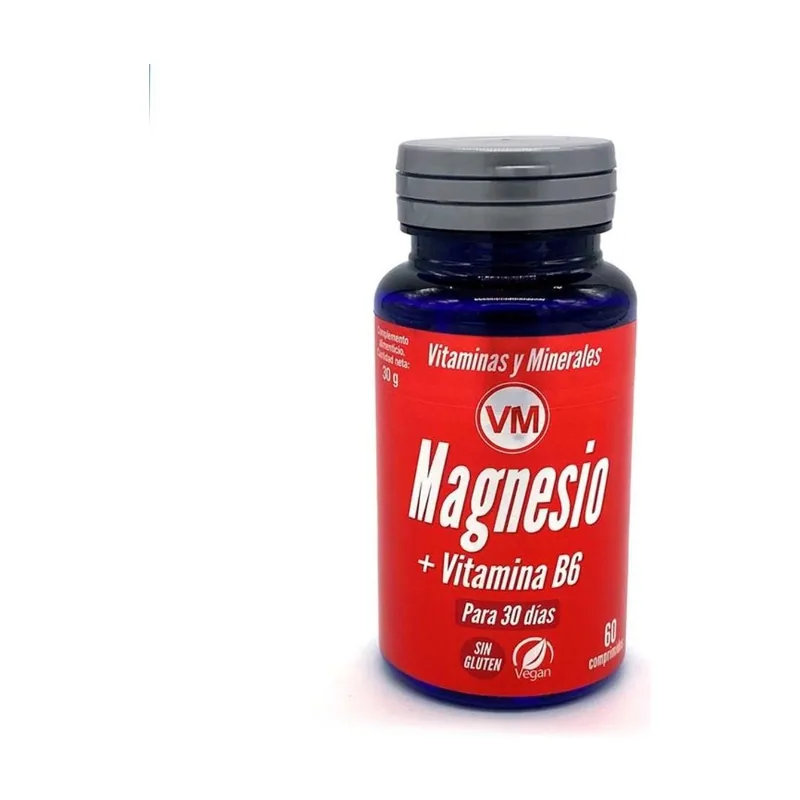 Vitaminas y Minerales Mg+Vit B6 60 Comprimidos