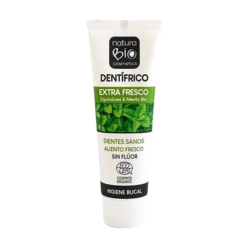 Naturabio Dentífrico extra fresco Equinácea & Menta Bio 75 ml